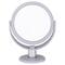 Home Details Dual Sided 10X Magnification Rubberized Vanity Mirror